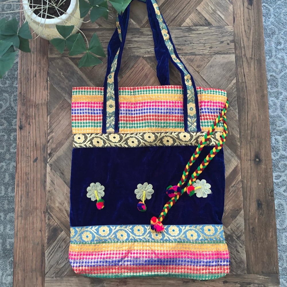 Handmade Velvet Bag, profit will go to charity